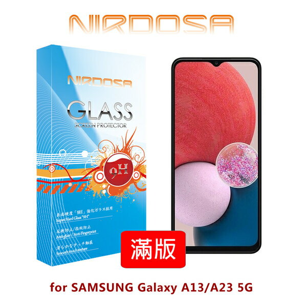 【愛瘋潮】99免運 NIRDOSA 滿版全貼合 SAMSUNG Galaxy A13/A23 5G 鋼化玻璃 螢幕保護貼【APP下單最高22%回饋】