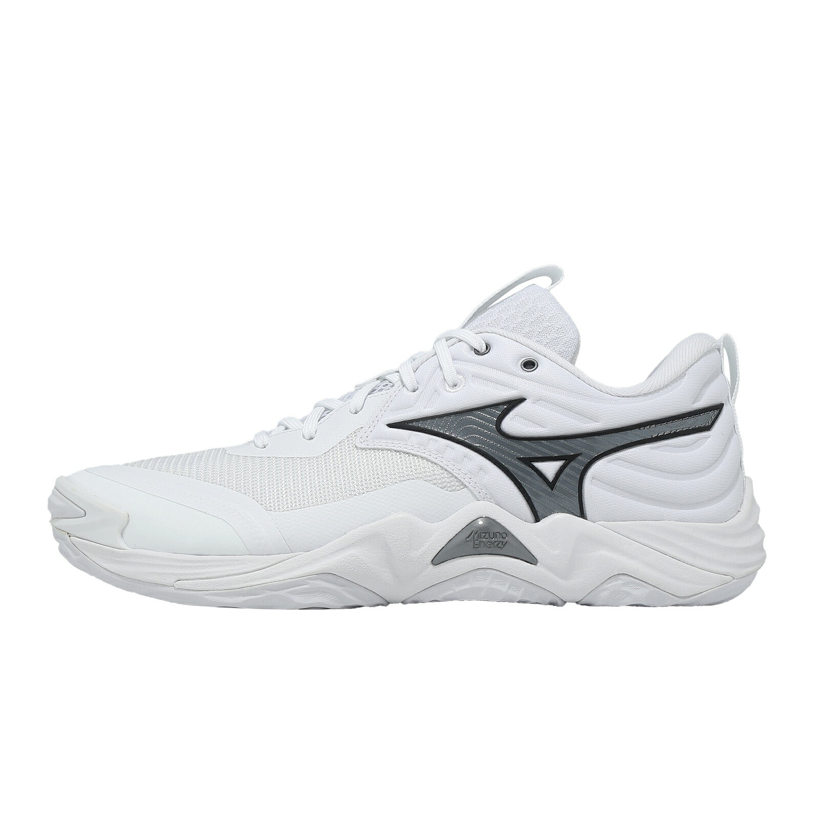 Mizuno 美津濃 排球鞋 Wave Momentum Elite 男鞋 女鞋 白 緩震 運動鞋 V1GA2512-83