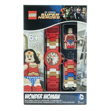 免運費【 樂高積木 LEGO 】兒童手錶 - 超級英雄 神力女超人