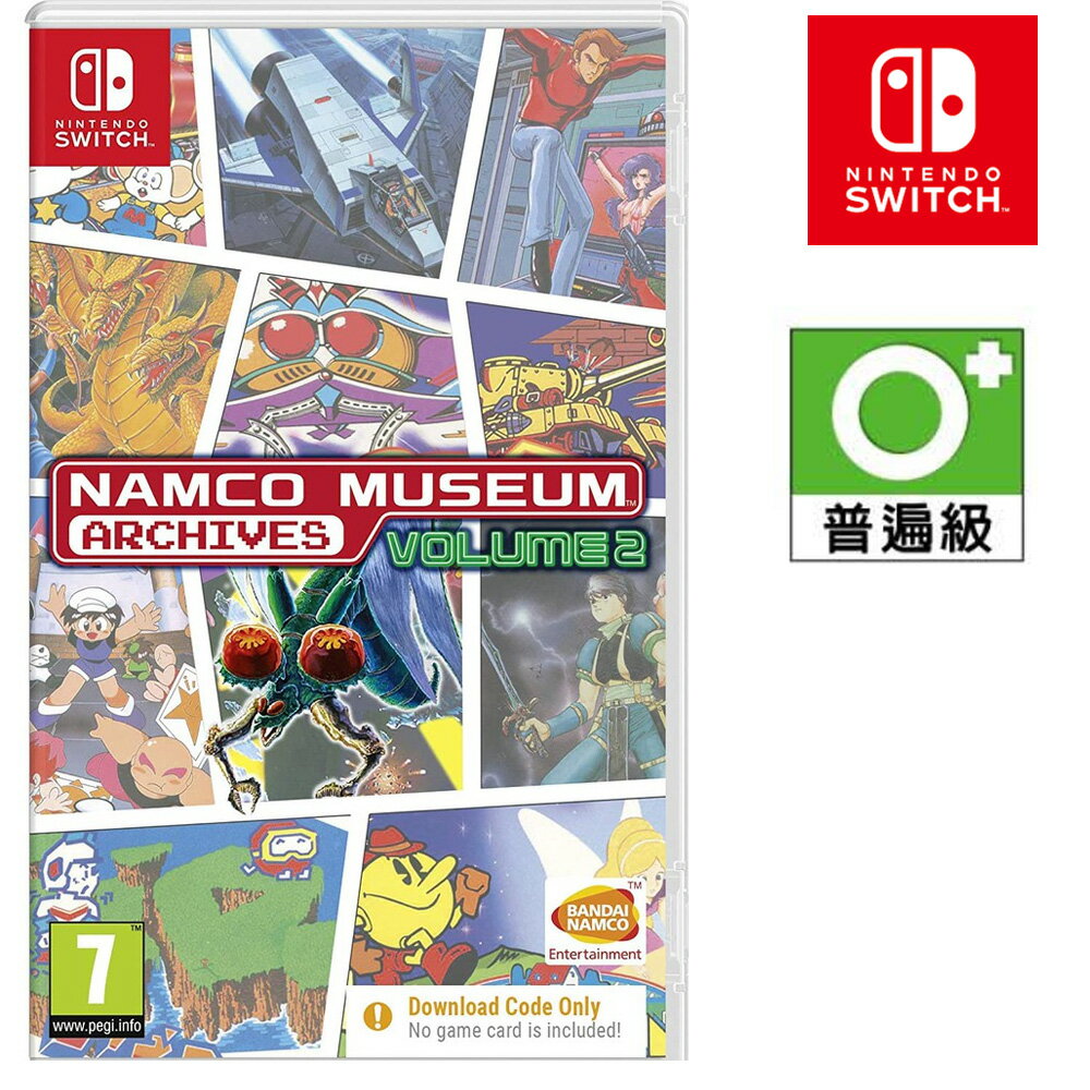 任天堂 NS SWITCH Namco Museum Archives Vol. 2 南夢宫博物館檔案 2