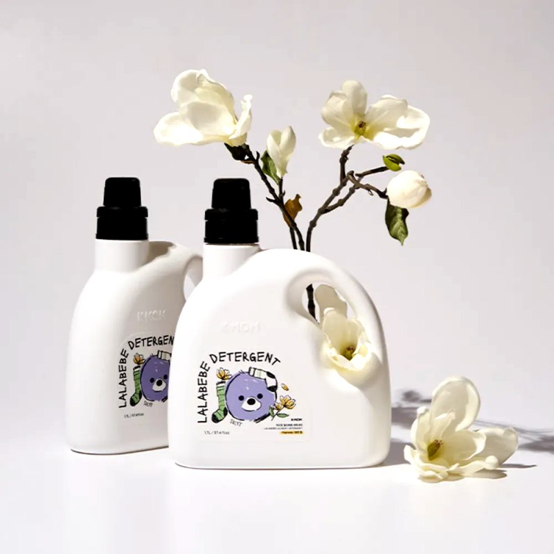 【K-MOM】LALABEBE 草本抗敏極淨洗衣精1700ml(瓶裝)/1300ml(補充包) ★衛立兒生活館★