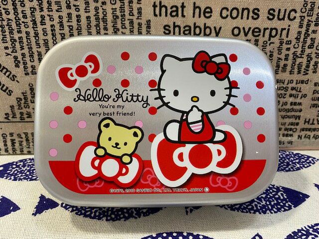 【震撼精品百貨】Hello Kitty_凱蒂貓~KITTY 日本SANRIO三麗鷗 Kitty保鮮盒/便當盒-鋁製*16476