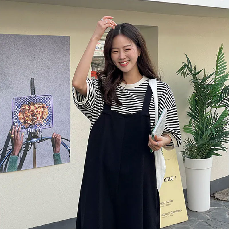 ANNAs 特價款 正韓 大長腿 連身褲 吊帶褲 長褲 寬褲 寬鬆 顯瘦 韓國 6