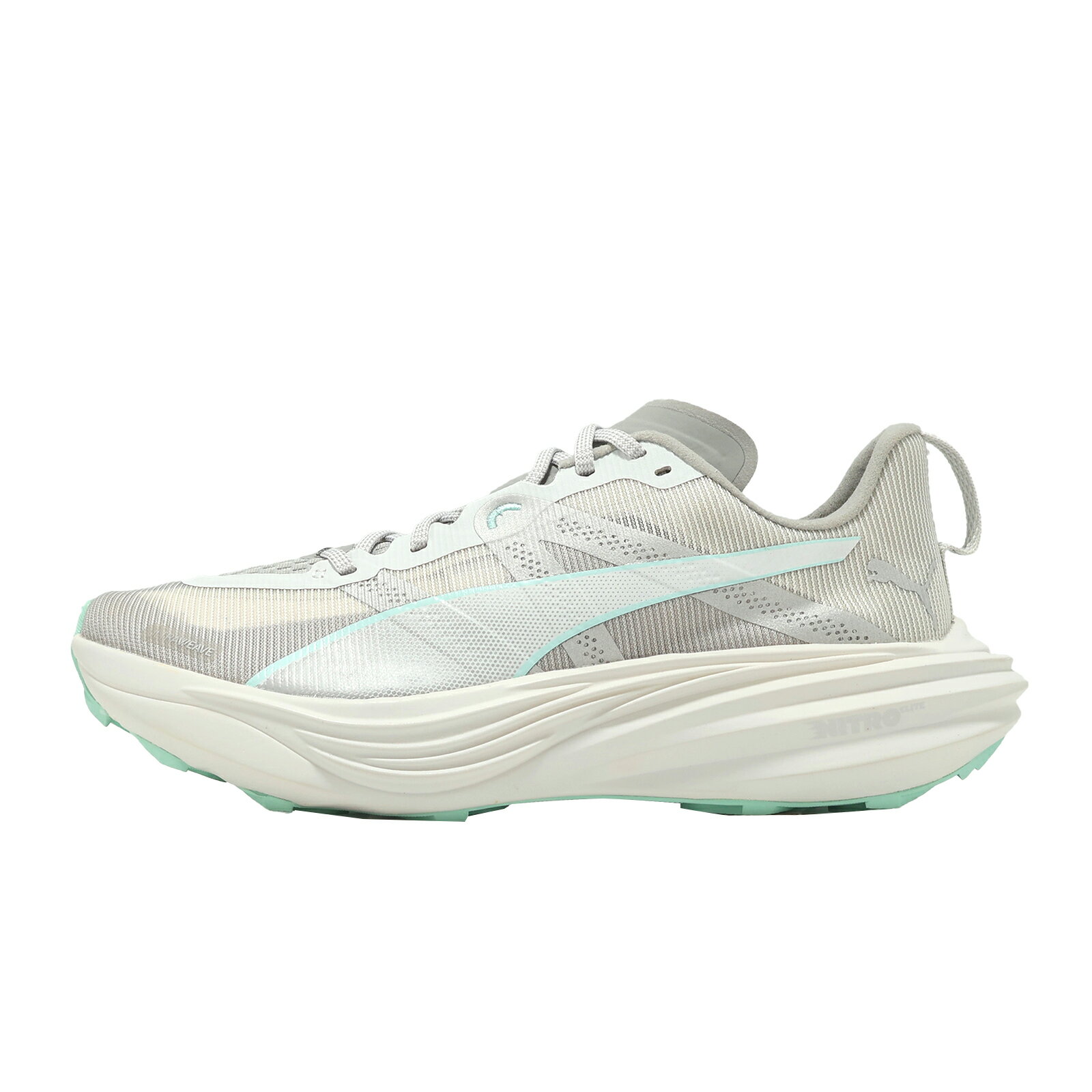 Puma 越野跑鞋 Deviate Nitro Elite Trail W 女鞋 灰 抓地 310468-03