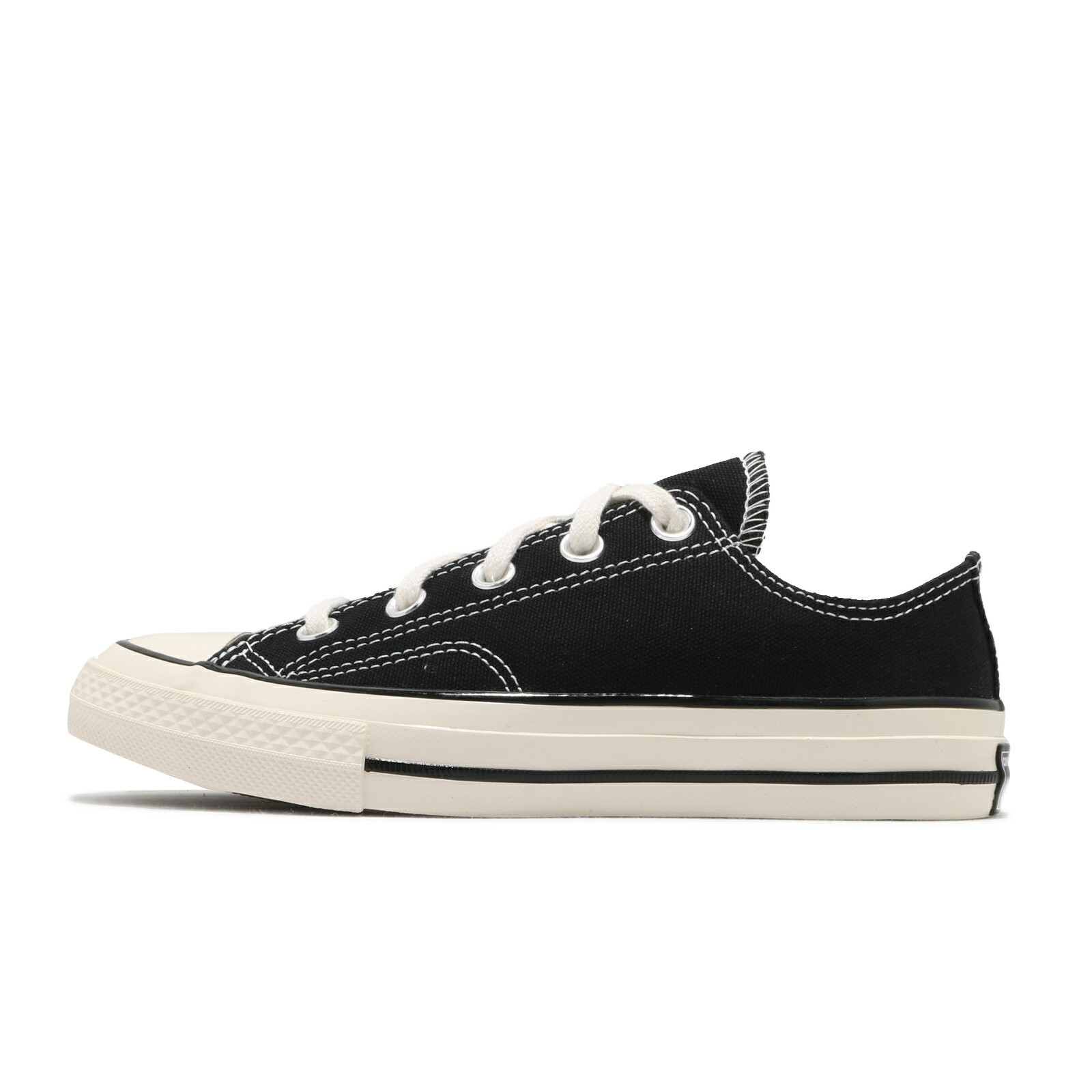 Converse 帆布鞋 Chuck 70 Low 大童 女鞋 1970 黑 復古 休閒鞋 