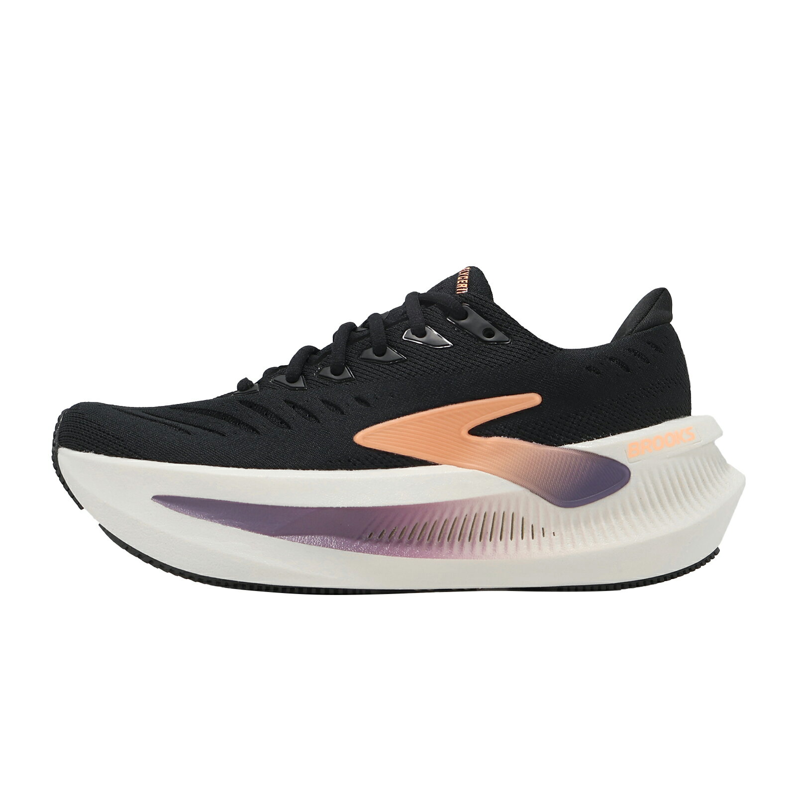 Brooks 慢跑鞋 Glycerin Max 2 女鞋 黑 甘油極致系列 厚底 氮氣中底 1204681B007