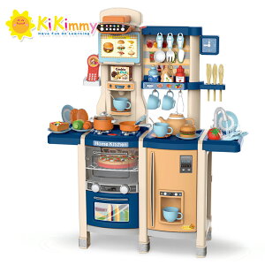 【Kikimmy】 蒸氣噴霧聲光廚台(65件豪華組) | 寶貝俏媽咪
