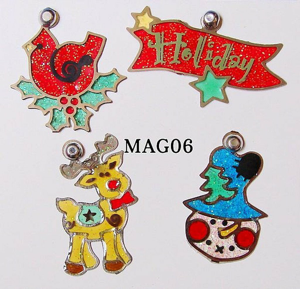 【松芝拼布坊】拼布縫紉用品 聖誕人物  MAG06 拼布、縫紉、家飾的裝飾品