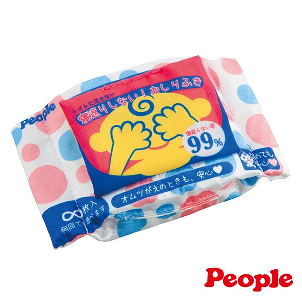 日本People 新趣味濕紙巾玩具【甜蜜家族】
