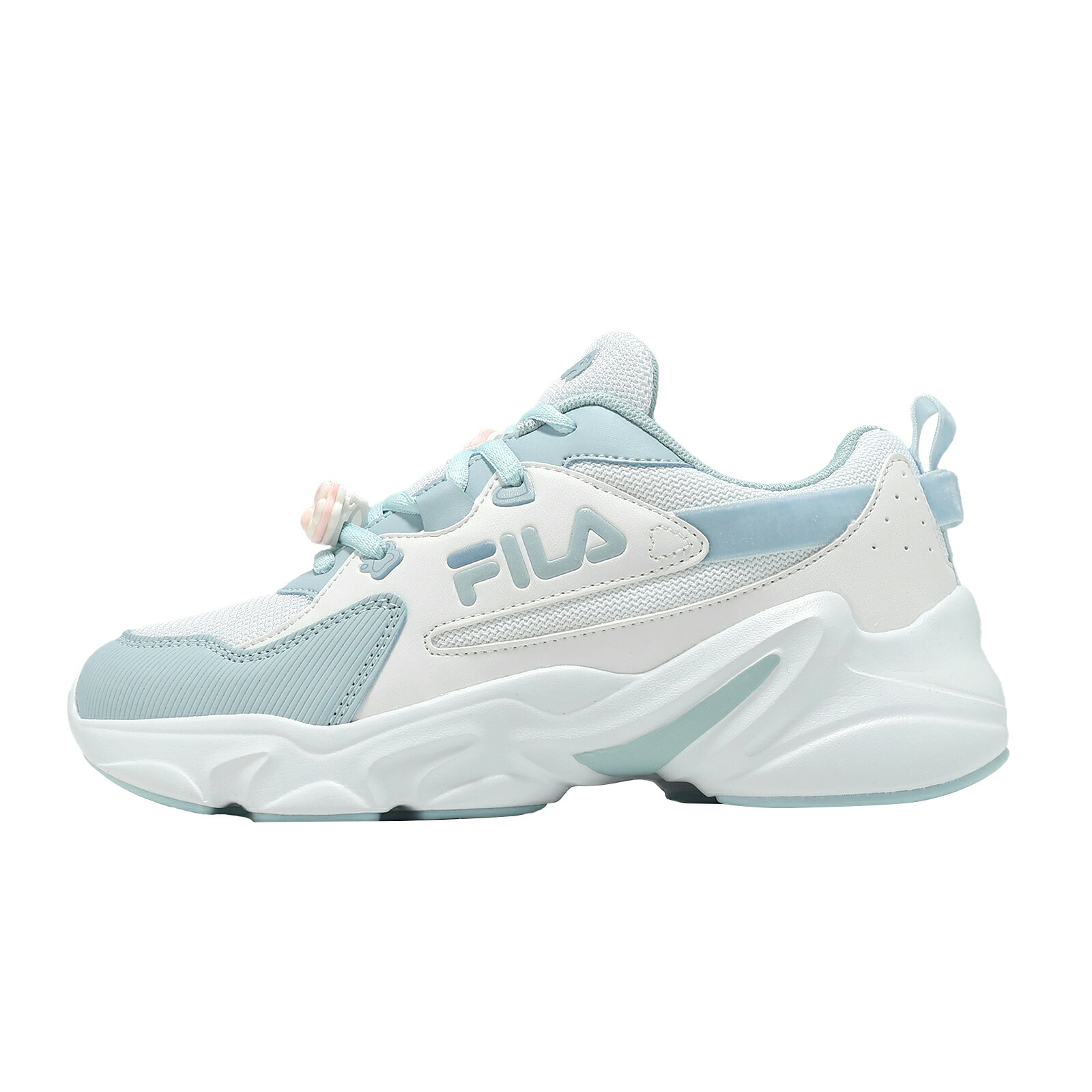 Fila 休閒鞋 Hidden Tape 13 女鞋 白 厚底 復古 貓掌 老爹鞋 斐樂 5C942A133