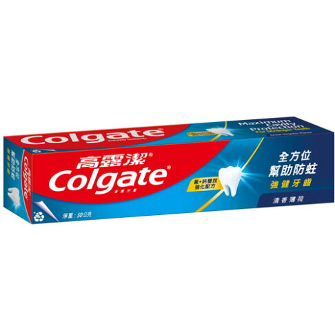 高露潔 全方位最有效防蛀牙膏 清香薄荷 50g 0