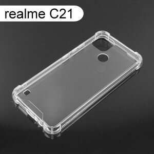 【Dapad】空壓雙料透明防摔殼 realme C21 (6.5吋)