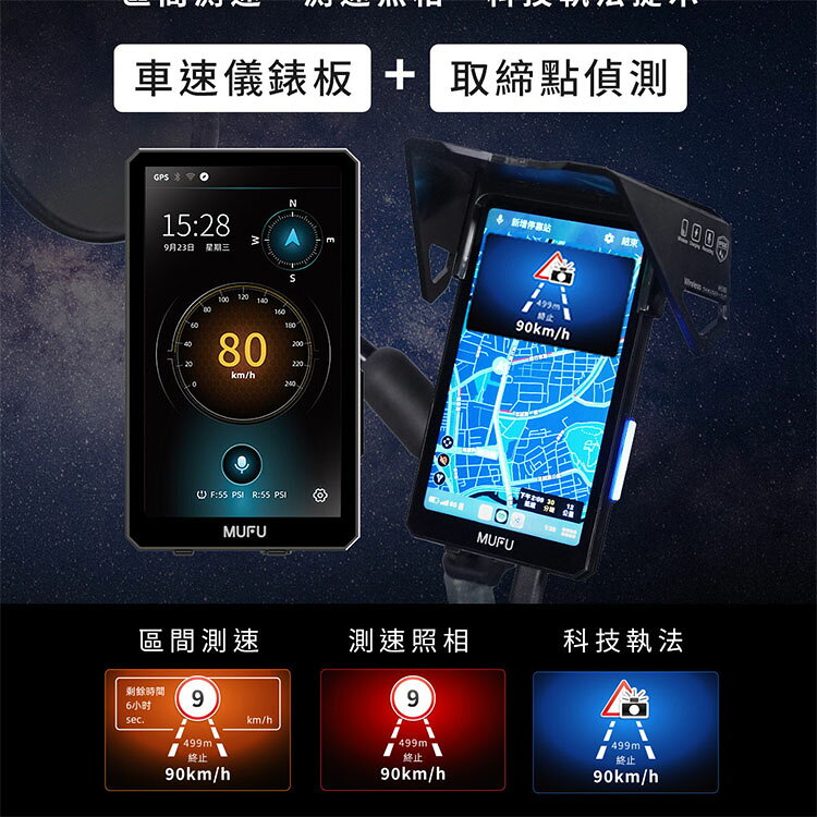 【MUFU】MS1000汽機車數位投屏機(機車CarPlay) 5