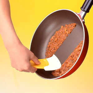 Komi硅膠盤底刮刀 鍋底清潔刮 廚房清潔刮器 鍋刮 耐高溫刮刀