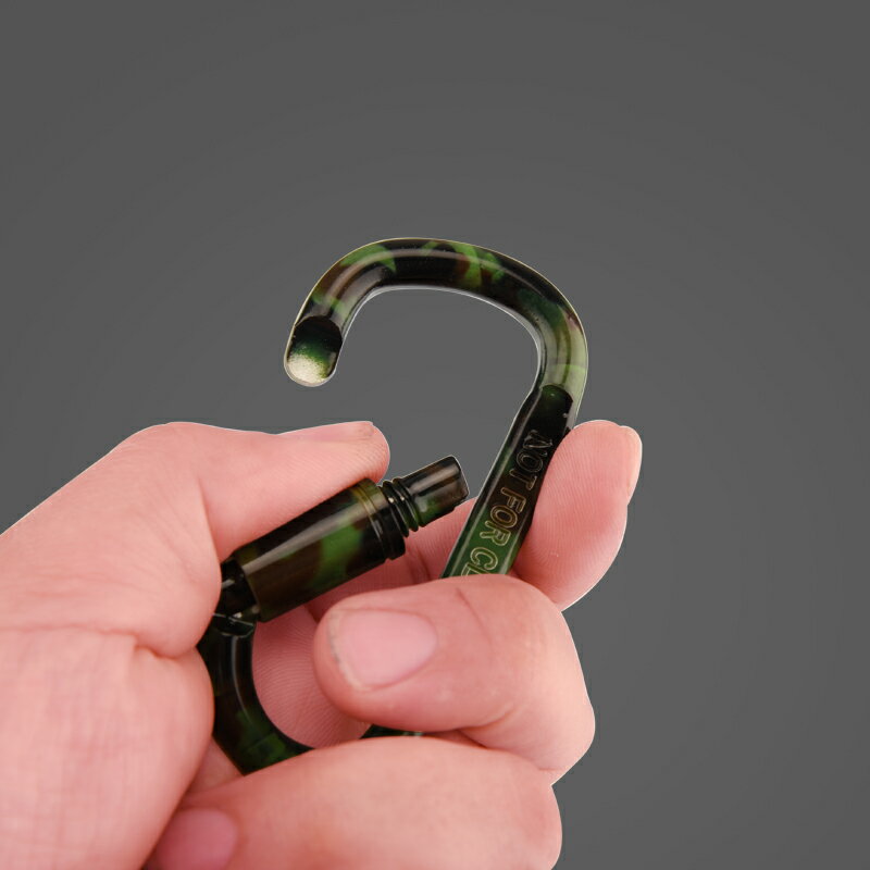 鋁合金多功能戶外登山扣快掛扣鑰匙扣裝飾包掛件掛鉤連接環安全扣 1