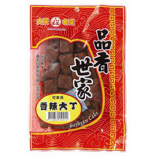 桃園大溪品香世家品品黃大目-香辣大丁115g【愛買】