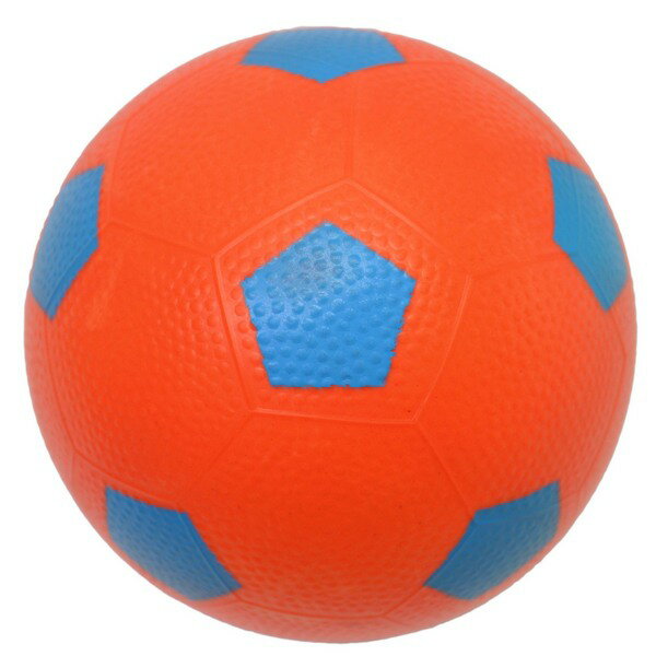 充氣足球 兒童安全球 小足球 直徑約16cm/一個入(促69) 玩具球 橡膠球 小皮球~奇