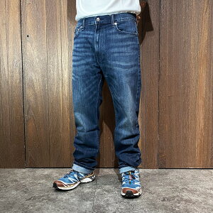 美國百分百【全新真品】Calvin Klein 牛仔褲 直筒 休閒 男款 CK 長褲 55KX400 深藍刷白 CT39