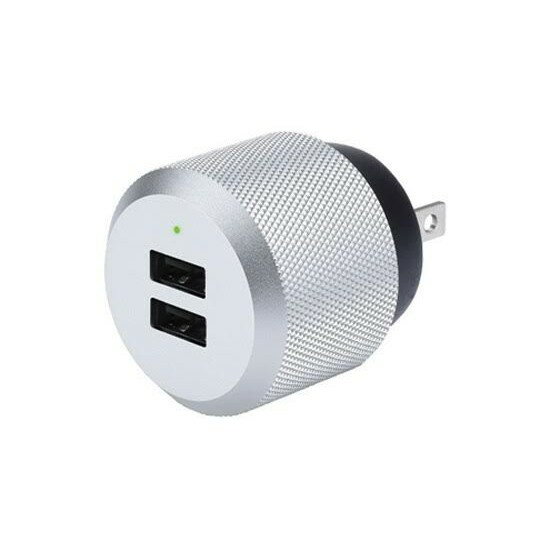 Just Mobile AluPlug 2.4A 鋁質USB雙埠智慧充電器