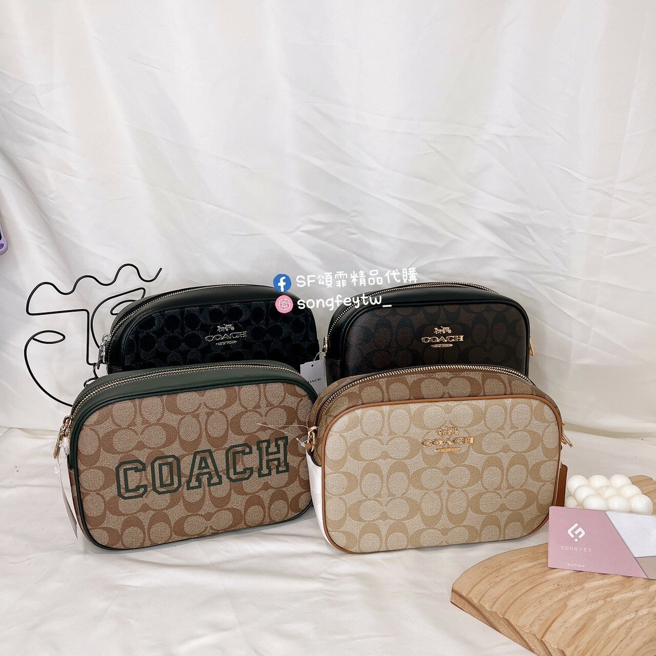 美國代購🇺🇸台灣現貨 Coach 單層大相機包 斜背包【送禮精選★APP下單點數4倍送】