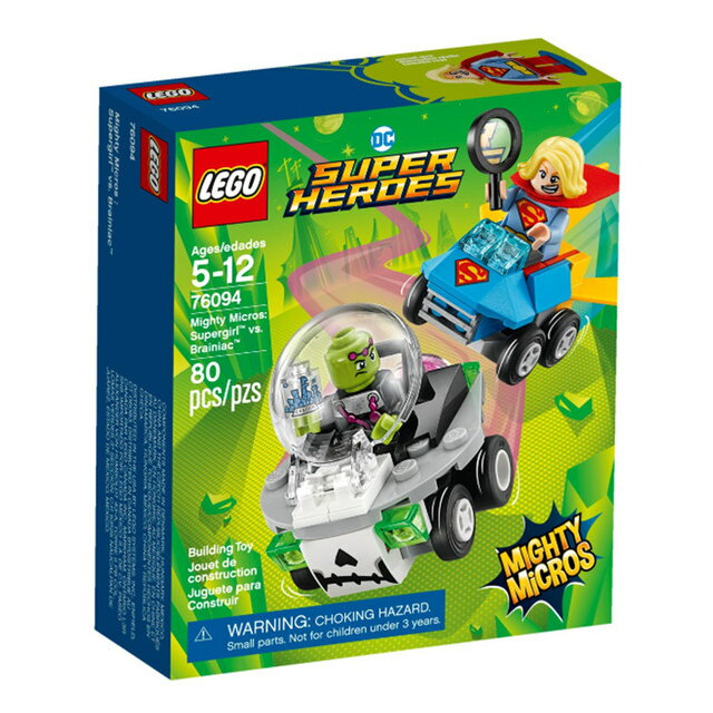 LEGO 樂高 Super Heroes 迷你車系列 76094 女超人V.S魔神腦 碰碰車 【鯊玩具Toy Shark】