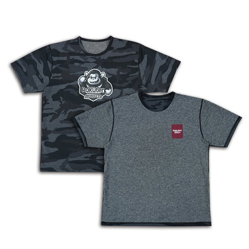 Rakuten雙面迷彩短T-灰 0