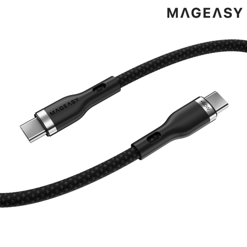 MAGEASY Wire USB-C to USB-C 快充 / 傳輸編織線(60W) (100W) 快充線 充電線 傳輸線