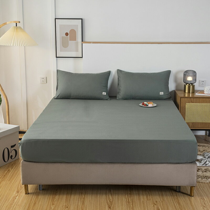 床笠單件防滑固定床罩夏季床套1.5m三件套席夢思床墊防塵保護全包