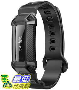 [8美國直購] SUPCASE [Unicorn Beetle Pro Bands with Case Designed Case with Strap for Fitbit Alta HR/Fitbit Alta (Black)