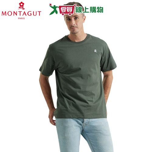 Montagut夢特嬌 100%棉圓領短袖衫 M-XL 純棉 吸汗 透氣 柔軟 排汗 上衣 男內衣【愛買】