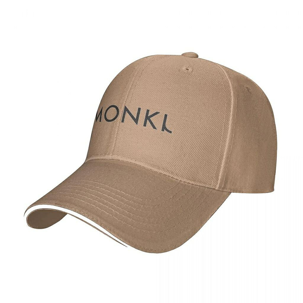 Monki 標誌棒球男式女式滌綸帽子男女通用高爾夫跑步太陽帽 Snapback 可調節