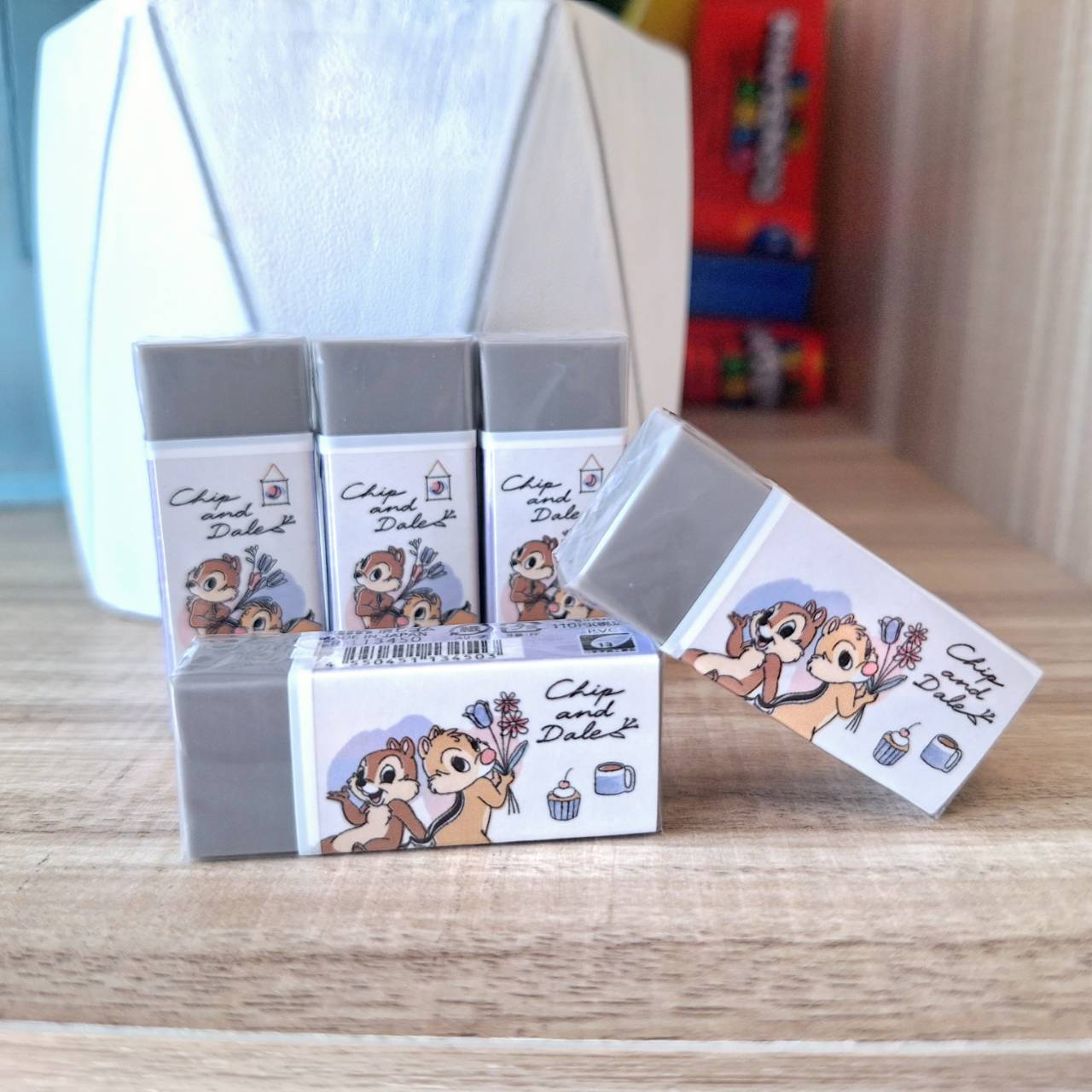 【iWork花屋】台灣現貨 2B 日本製 珠光 鉛筆 橡皮擦 奇奇蒂蒂 迪士尼 2B鉛筆 HB 好寫鉛筆 學前鉛筆 好握 易寫 1