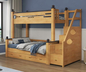 高低床 全實木 雙層 床 兩層兒童床 子母床 上下床 上下鋪床雙人床 上下鋪 √需要自行組裝 不可超商取貨●