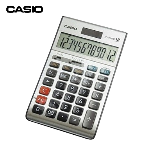 計算機 CASIO JF-120BM 稅率電算機 (12位數)