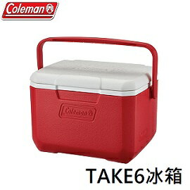 [ Coleman ] 4.7L TAKE 6 冰箱 美利紅 / 保冰桶 / CM-33010