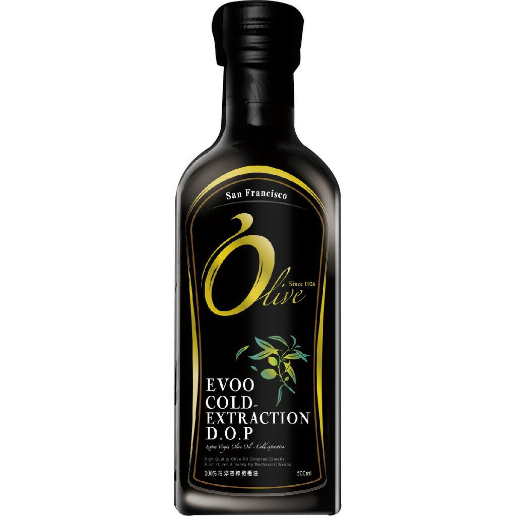 博能生機 西班牙原裝100%冷萃初榨橄欖油500ml*1瓶裝