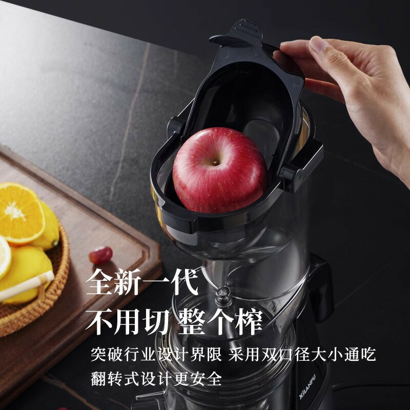 美旳2025新款不銹鋼榨汁機渣汁分離全自動家用商用水果蔬菜榨汁器