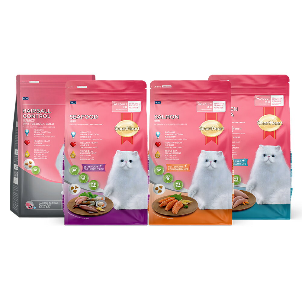 SmartHeart 慧心貓糧系列 1.1-1.2KG 1