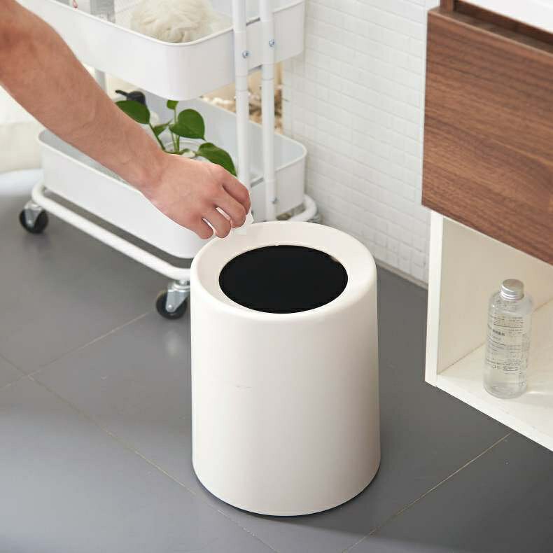。紙簍垃圾桶垃圾簍家用大號公司廁所用品單位時尚ins穩固北歐。