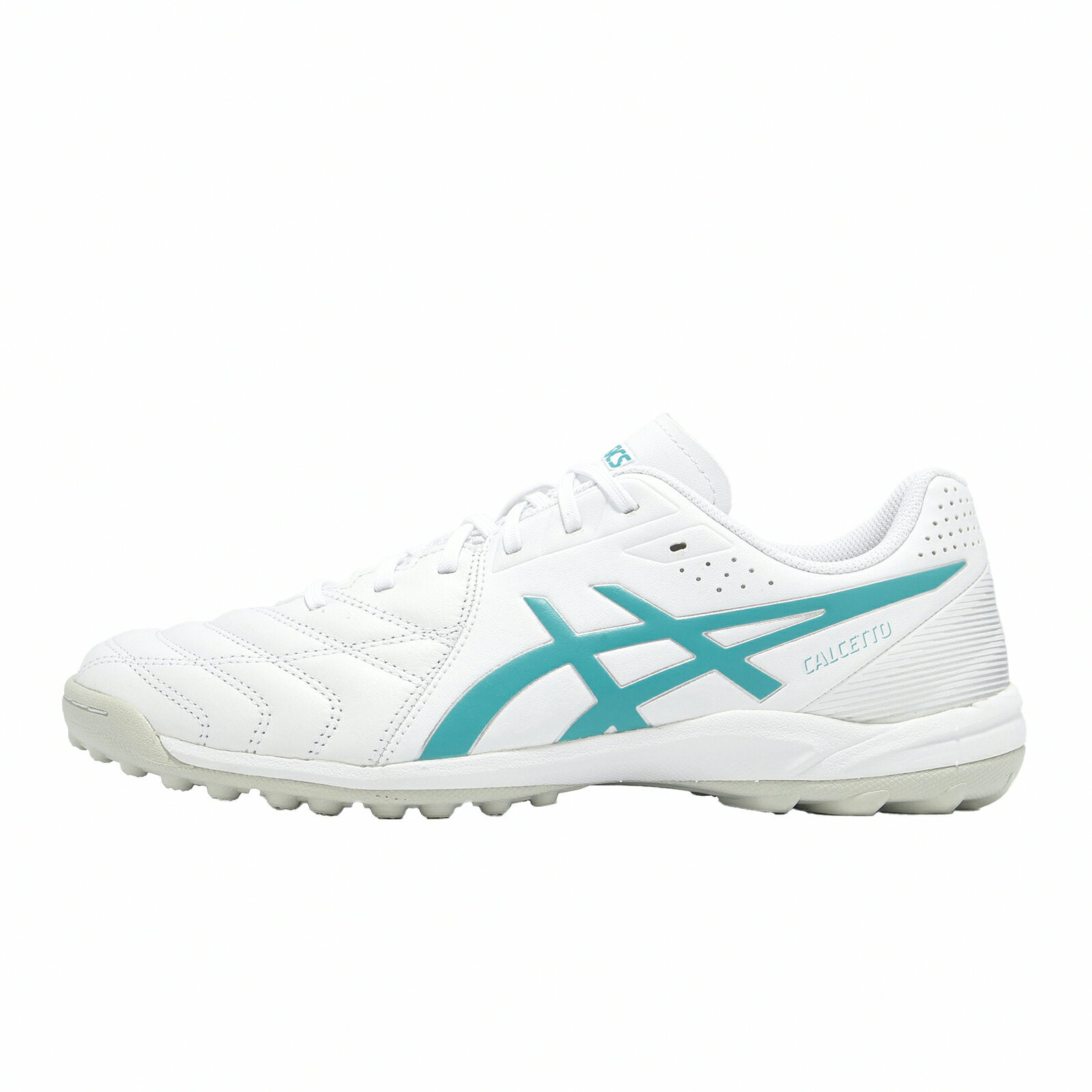 Asics 亞瑟士 足球鞋 Calcetto K WD 9 TF 2E 寬楦 男鞋 白 綠 人工短草 緩衝 亞瑟士