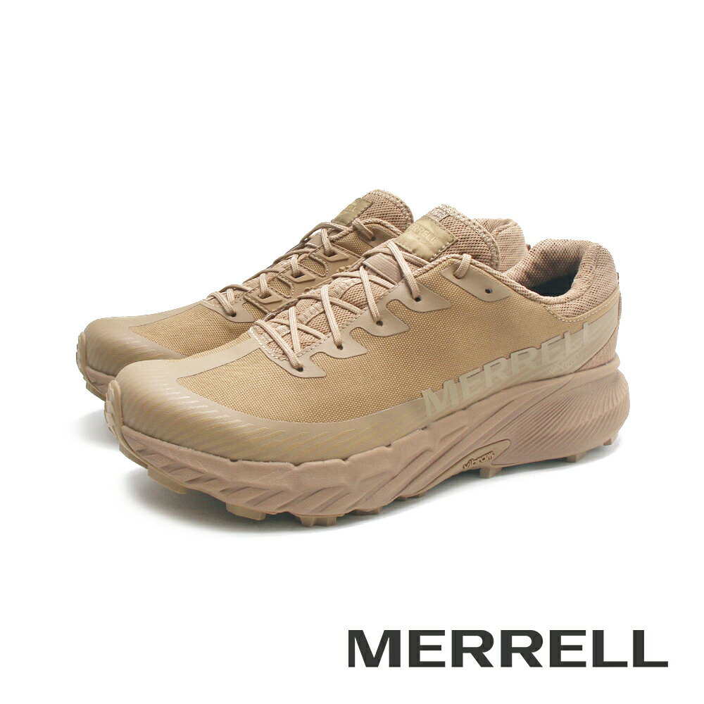MERRELL(男)Agility Peak 5 Tactical GTX防水健行兩用慢跑越野鞋 男鞋-棕
