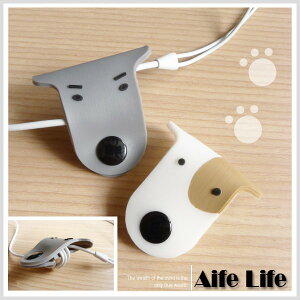 韓國dog鈕扣狗狗扣式集線器 捲線器繞線器收線器耳機線收納USBMP3PDA耳機線