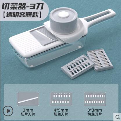 多功能切菜器家用土豆絲切絲廚房神器蘿卜擦刨絲大蒜切片機【林之舍】