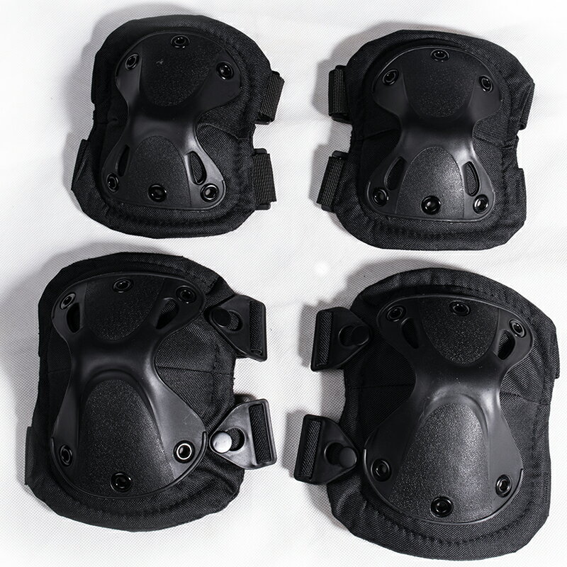 變形金剛護具CS野戰裝備戶外登山滑輪騎行運動安全防護戰術護膝護