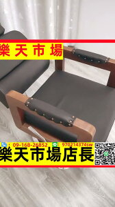 （高品質）定制廠家直銷美發椅子發廊專用理發椅可放倒可升降旋轉燙染椅刮胡子椅