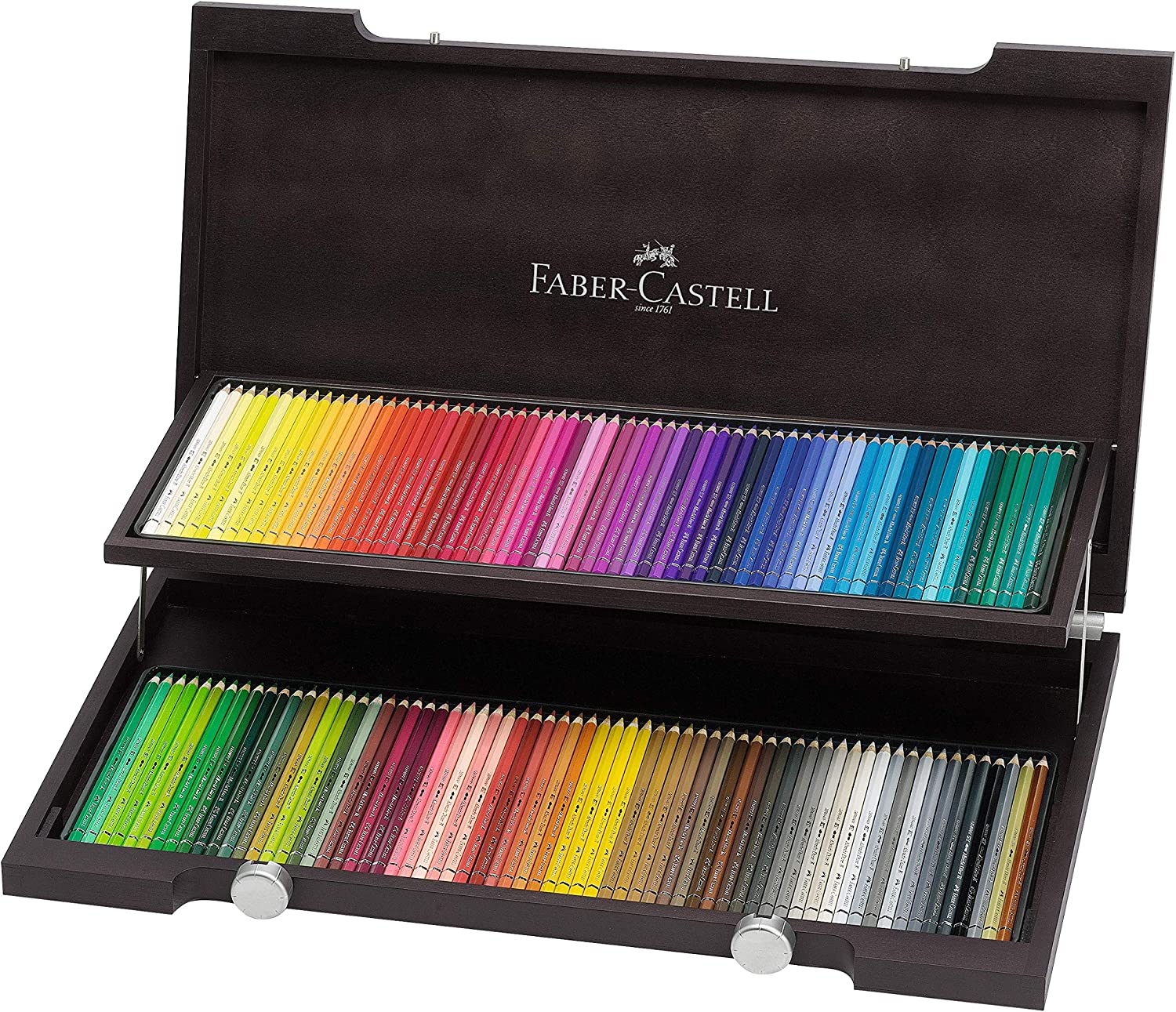 Faber-Castell 藝術家級古典木盒水性彩色鉛筆 120色*110013