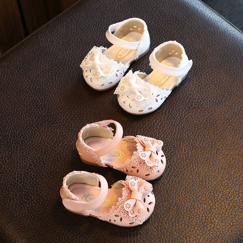 0-1-2-3歲小女孩鞋涼鞋春夏季 一周歲半女寶寶軟底公主皮鞋女童鞋