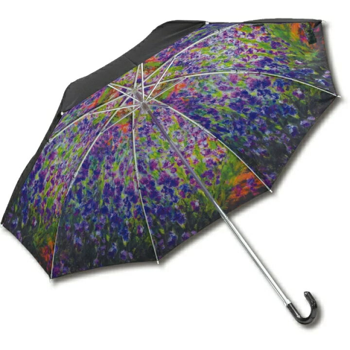 花日屋🌷日本嚴選 空運來台 抗UV 雨傘 世界名畫 歐式風格 直傘 雷諾瓦 慕夏 莫內 梵谷 奢華 摺疊傘 9