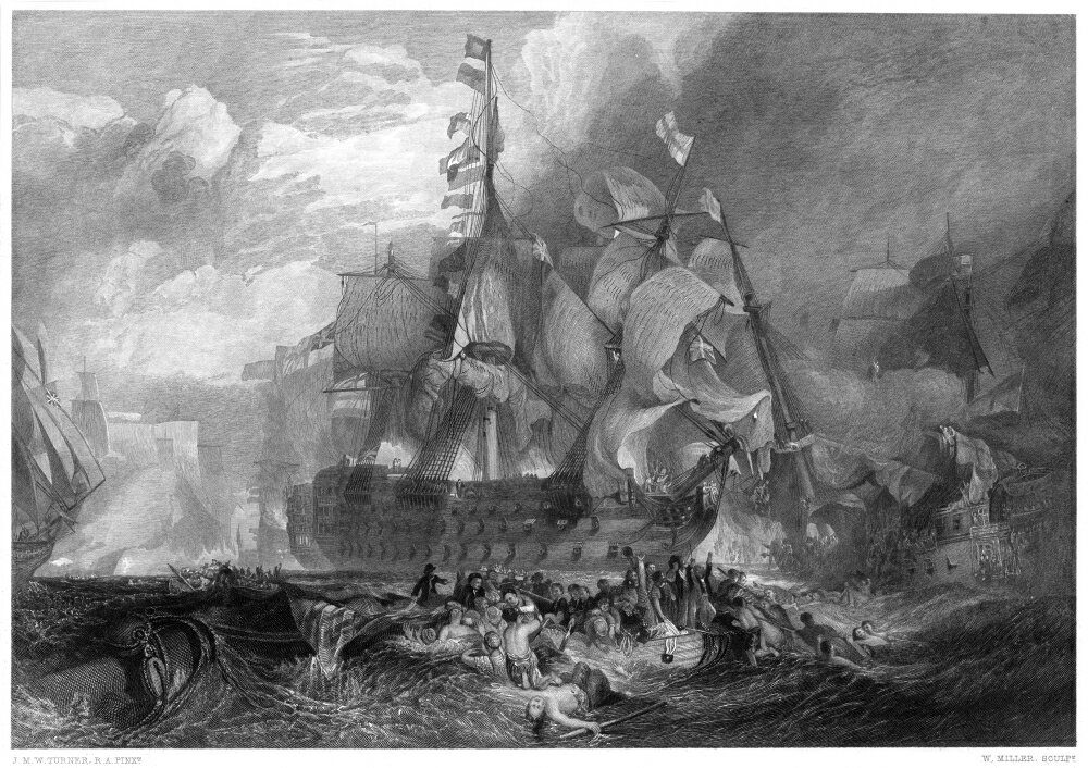 Posterazzi Battle Of Trafalgar 1805 N21 October 1805