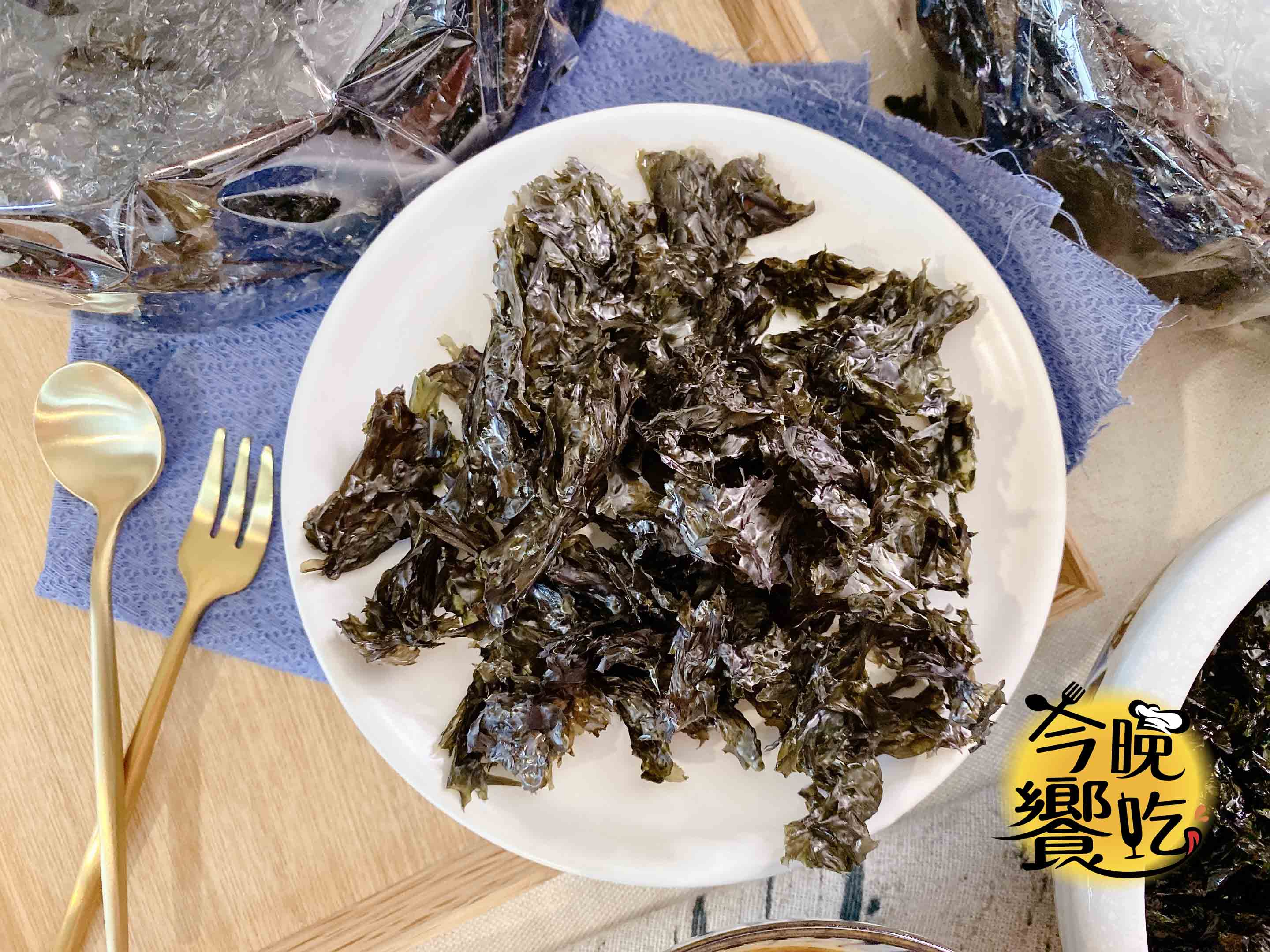 【如意】大份量 ”巨無霸”野生紫菜餅80g(純素)  一顆搞定多種湯品 4